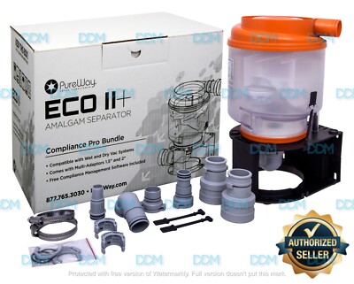 PureWay Eco II Plus Orange Amalgam Separator for 1-10 or 10-20 or Replacement