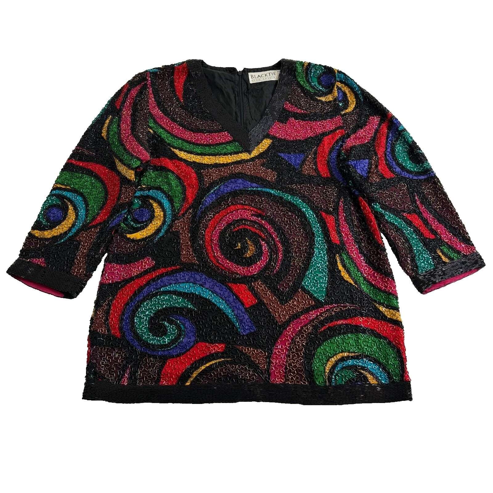 Art Deco Clubwear Ropa Vintage 1980s para Mujer