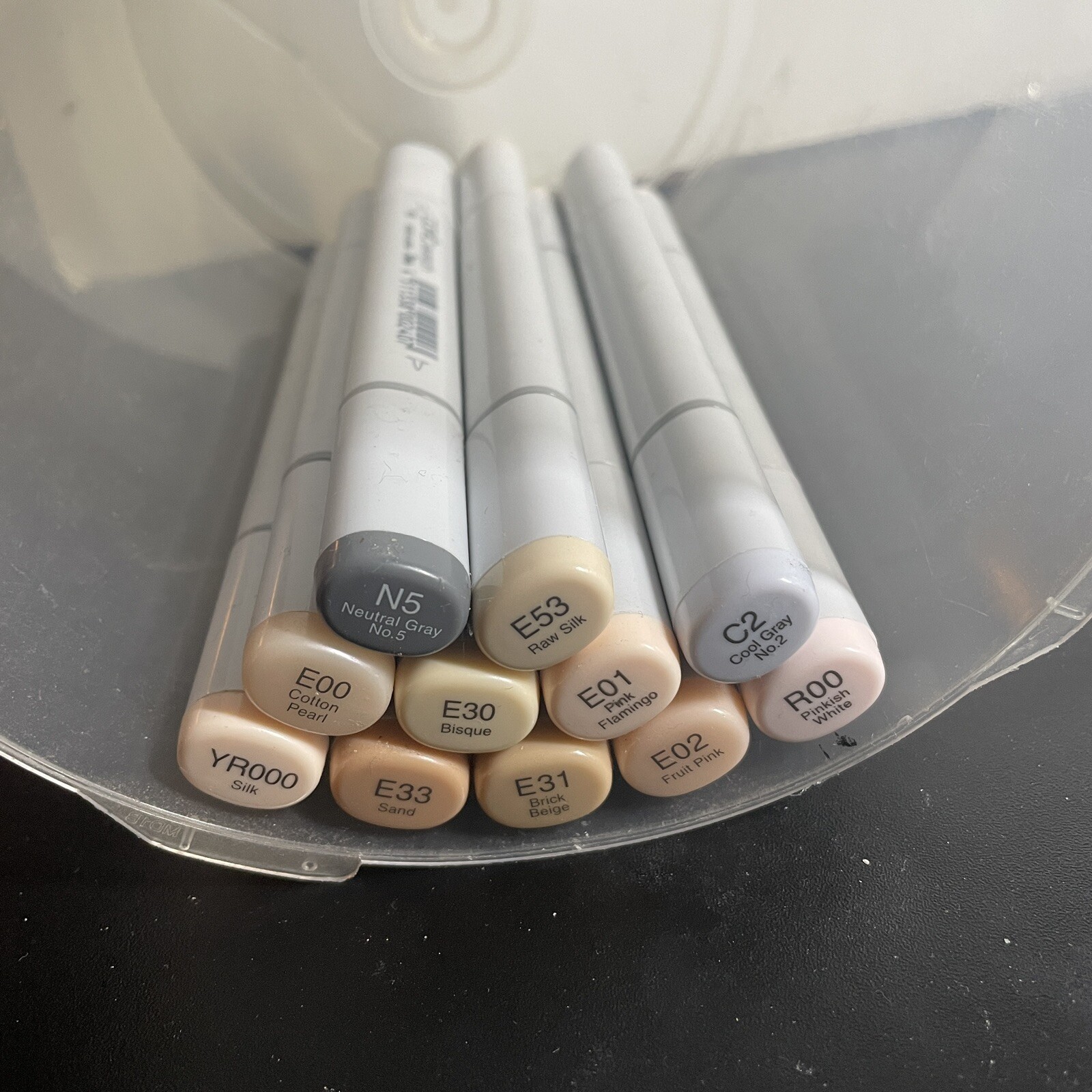 Copic Sketch Marker E Skin And Gray Color set