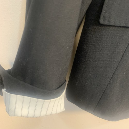 J.Crew Campbell Traveller Blazer Lightweight Wool Tollegno 1900 Italy Black 8 - 第 8/14 張圖片