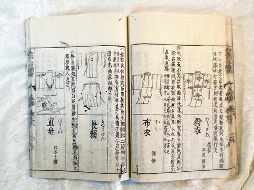 1712 SINO-JAPANESE ENCYCLOPEDIA of TEXTILES, GARMENTS and FOOTWEAR Illustrated - Picture 7 of 12