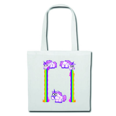 Tasche Beutel Baumwolltasche Einhorn Unicorn Fabelwesen Pferd Ziege Licorne Unic