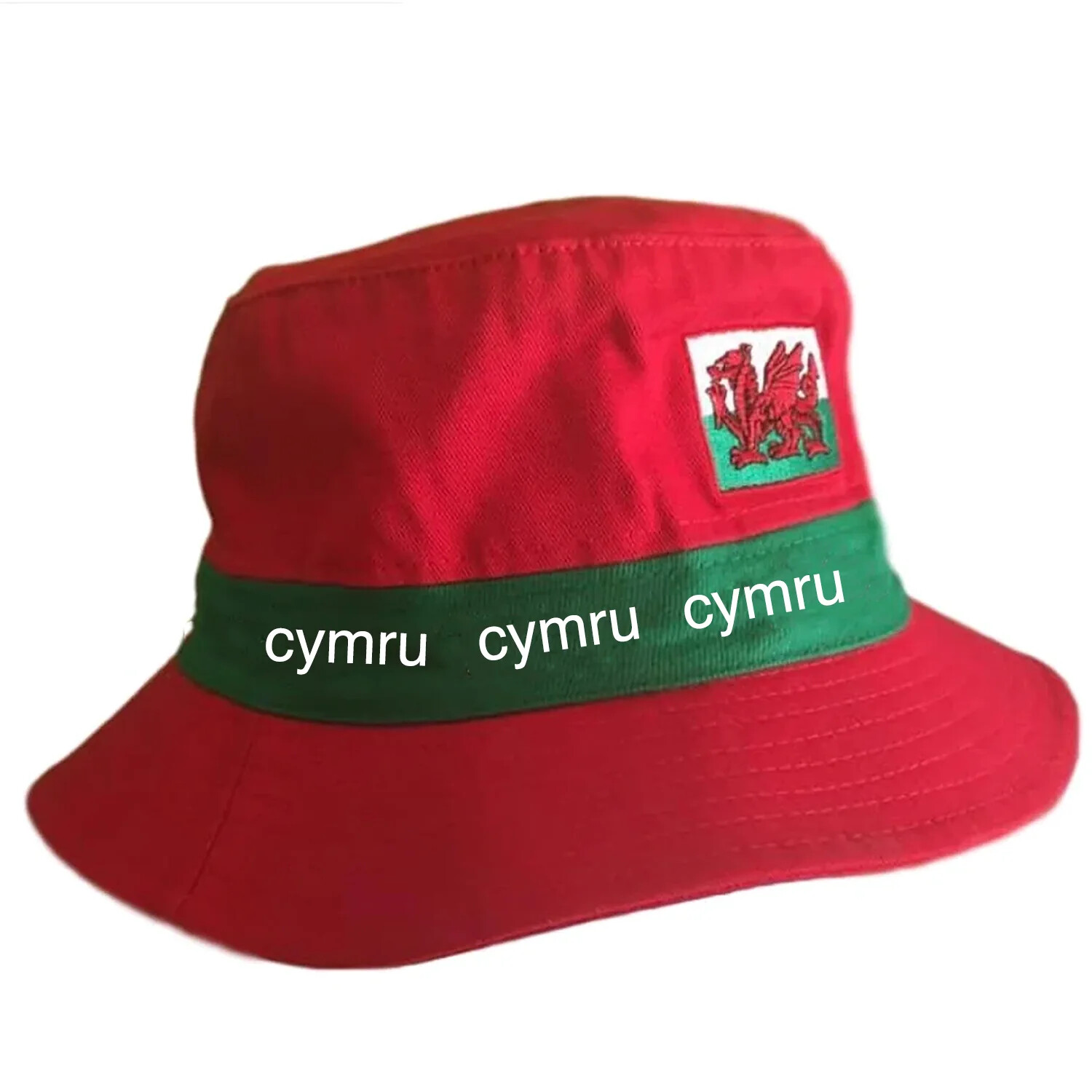 Welsh Bucket Hat Wales Football Hats Euro World Cup Rugby Adults Kids