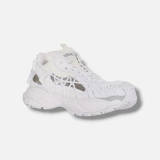 Versace Men's White Mercury Low-Top Lace-Up Sneakers Shoes Size 11