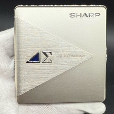 Unused SHARP MD-SS503-N Portable MiniDisc Player Champagne Gold Japan