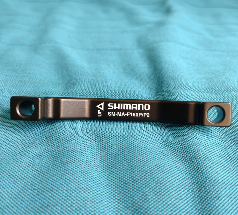 Shimano SM-MA-F180P/P2 disc brake adapter NEW for 180mm rotor Post Mount to PM
