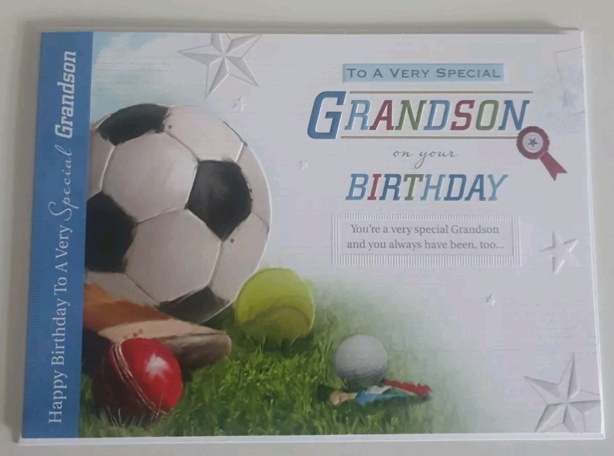 Geburtstagskarte Enkel 8,5"×6"