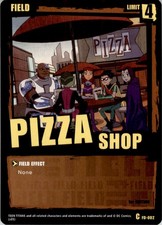 2005 Teen Titans CCG 1st Edition Pizza Shop DC Comics