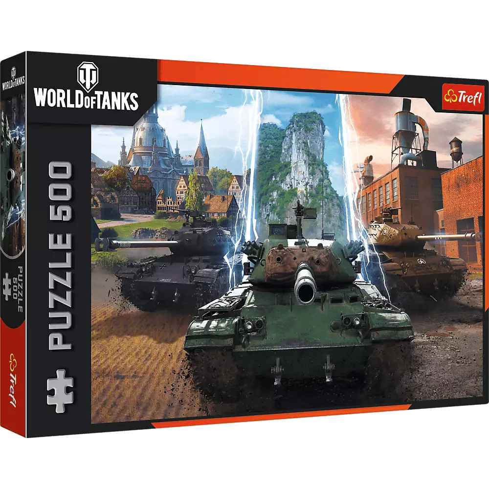 5900511375350 500 World of tanks Czas na akcj 37535 Trefl 4190₽