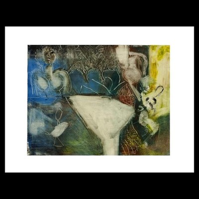 Kestutis Edward Zapkus - Untitled (1959) Art Card Print