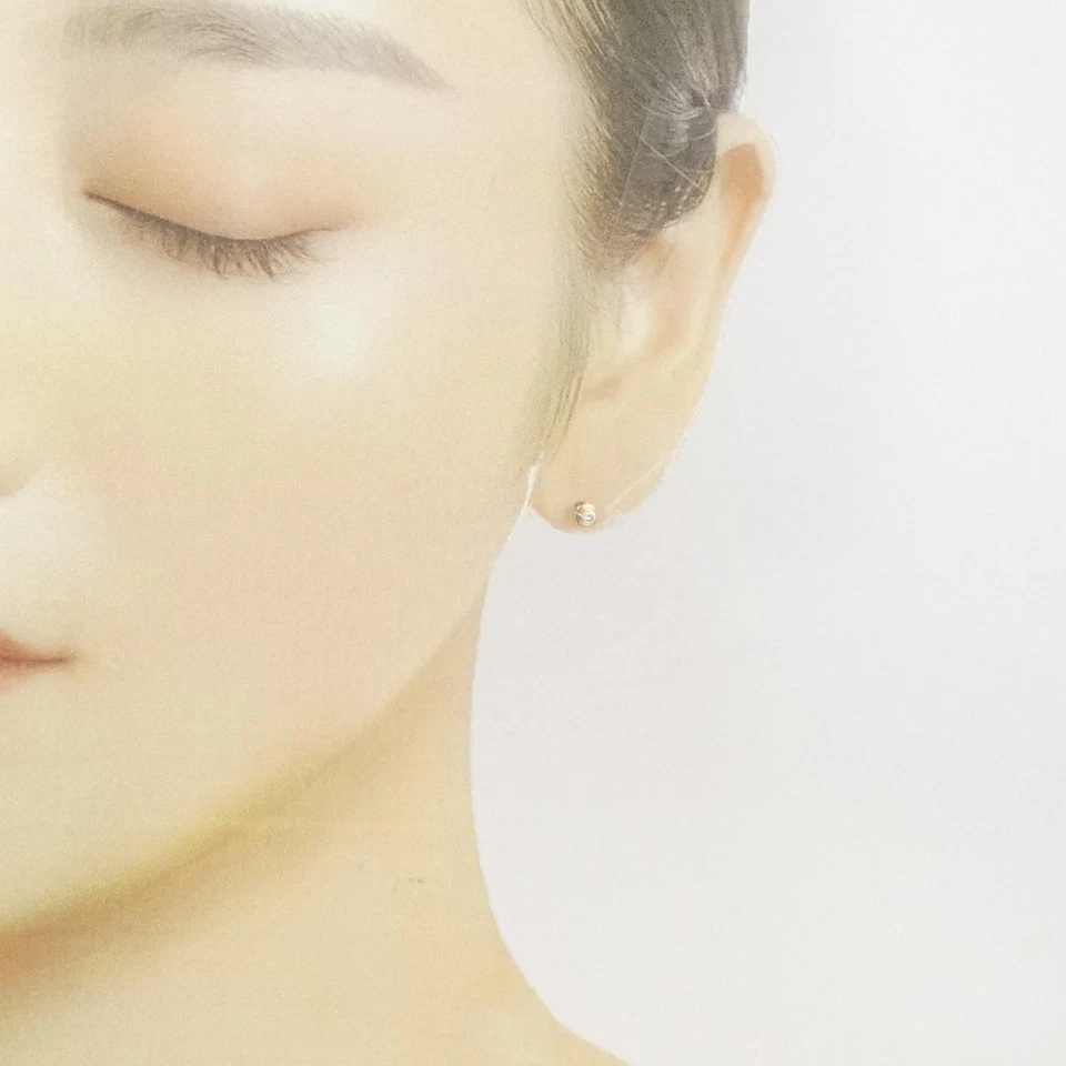 Auténticos pendientes Cartier d'Amour extra pequeños #270-004-148-1933 Foto 4 de 4