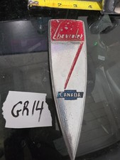 Vintage 1941 42 Chevrolet Of Canada Hood Emblem Oem Gm