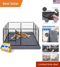 Washable Whelping Pads - Deep Grey 2 Pack