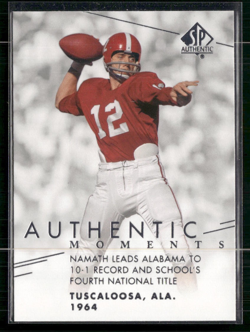 2014 SP Authentic #165 Joe Namath