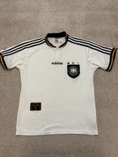 Vintage Adidas 1996 - 1998 Germany Home Football Shirt Jersey (size Large)