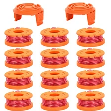 Trimmer Spool Line for Worx 14 Pack WA0010 Edger Spools Replacement for Worx ...