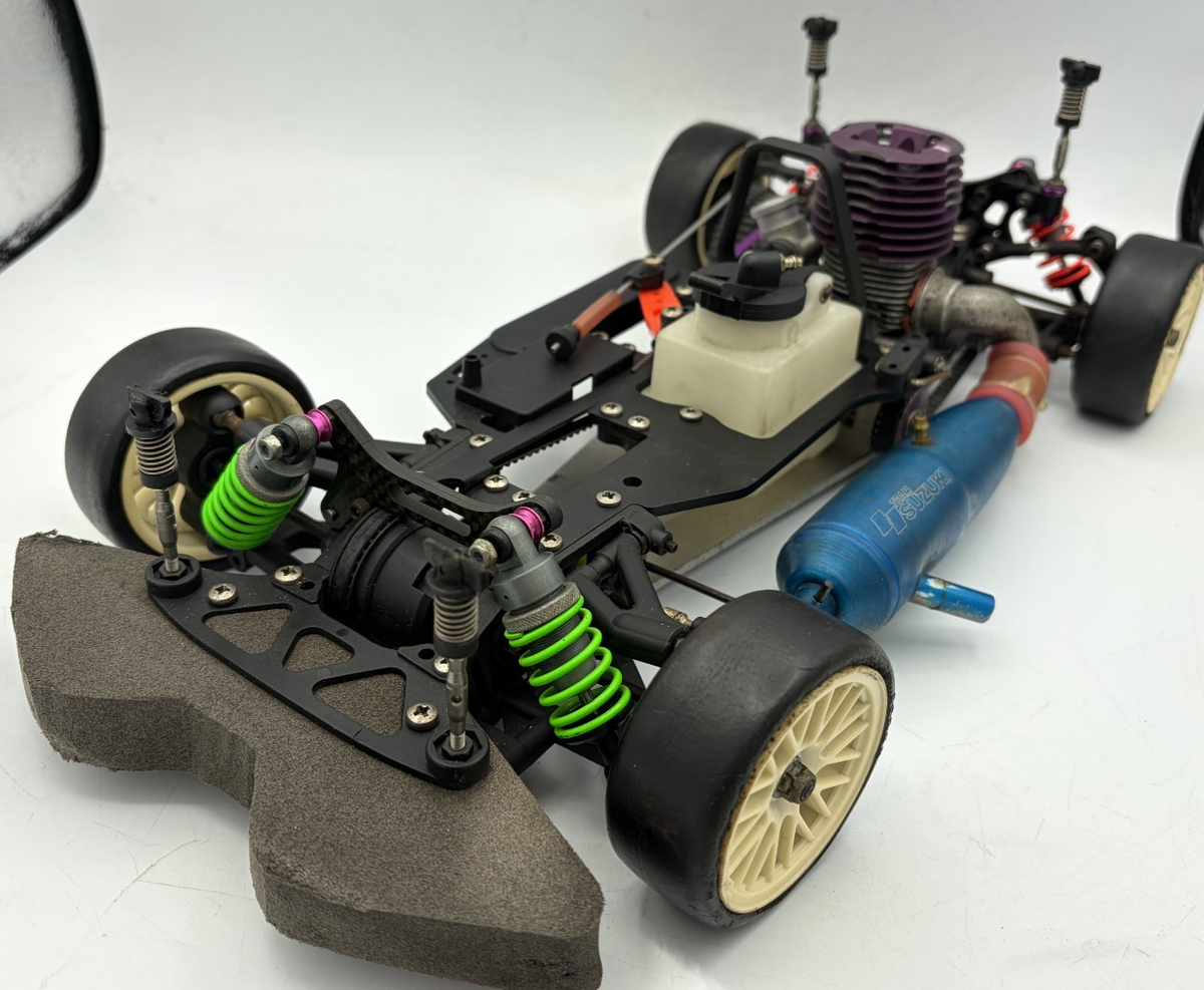 無限精機　ムゲン　MUGEN　MTX2 For parts Mugen MTX-2 vintage chassis with engine | eBay