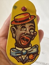Rare Vintage Tin Litho Noisemaker U. S. Metal Toy Mfg. Co. USA - Works Perfectly