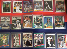 Topps Jose Canseco 18 Card Lot Oakland Athletics Fleer Donruss UD All-Star