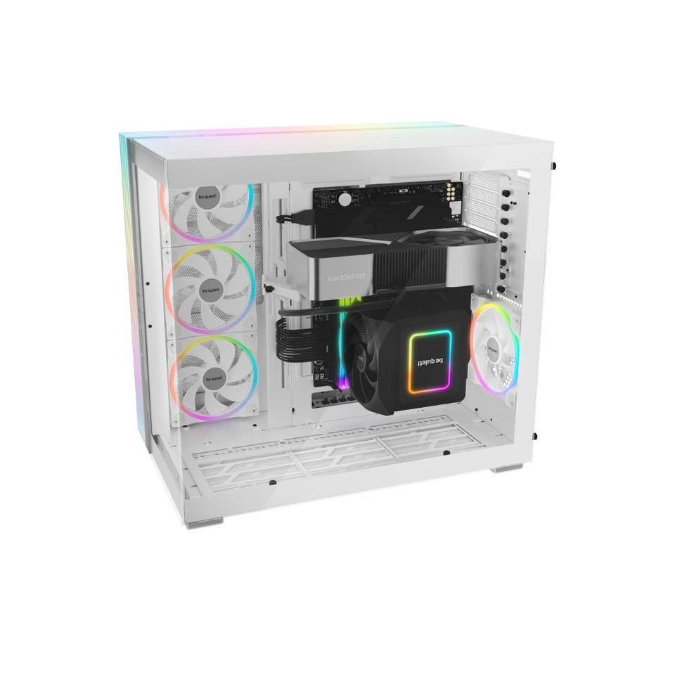 Be Quiet Light Base 900 FX White E-ATX Full Tower  Tempered Glass PC Case - Image 3 of 4