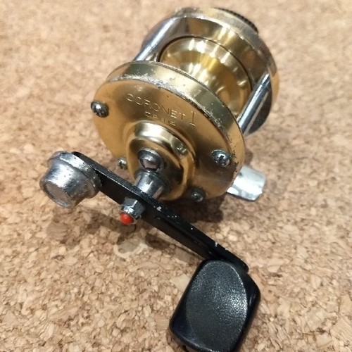 Mulinello Daiwa Coronet 1 vintage vecchio foro pesca uovo braccio vintage raro mulinello da pesca