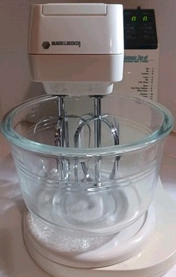 Vintage Black & Decker SM 100 Automatic Electronic Timer Shut Off 12-speed 