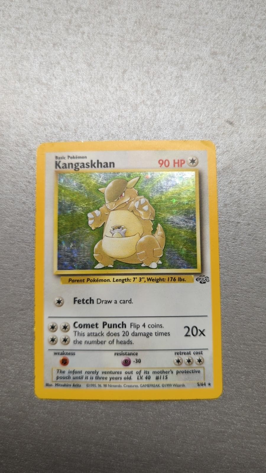 Kangaskhan 5/64 Unlimited Holo