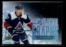 2025-26 Upper Deck Glacial Graphs Auto Casey Mittelstadt Auto Boston Bruins #93