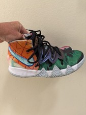 Nike Kyrie 6 Multicolor Mid Top Lace Up Baske...