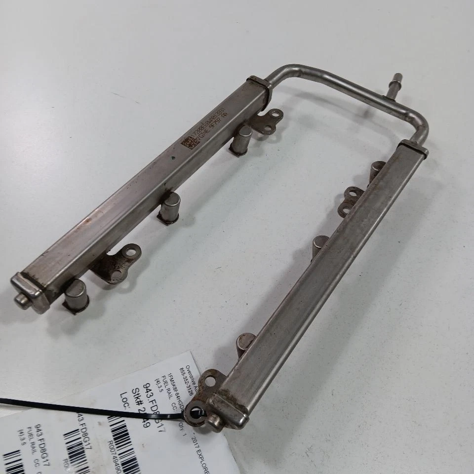 Barra de montaje de inyector de inyección de riel de combustible Ford Explorer 3.5 2016 2017 2018 2019 Foto 2 de 4