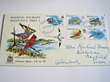 Bermuda 1978 Wildlife, 3/4/5/8c & $5 values on FD cover....26c