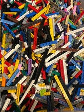 200x Lego Thin Flat Plate 1x1 To 1x12 Various Sizes And Colours Bulk Sale
