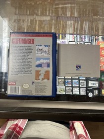 Cliffhanger NES (Nintendo, 1991)  Manual And Cut Box
