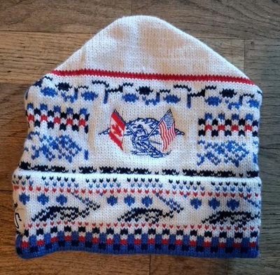 #ad #ad Vintage Murray and Merkley Knit Winter Beanie Hat Cap Snow Ski 100% Virgin Wool $16.00