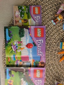 Lego Friends Bundle 3 Sets Building Instructions 41112 41113 and 30107 Party Sets