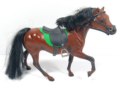 1992 Marchon Toys Grand Champions Horses Bay Morgan Stallion Brow