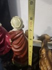 Lot Of 9 Vintage Nativity Pieces Paper Mache ITALY  — photo 10