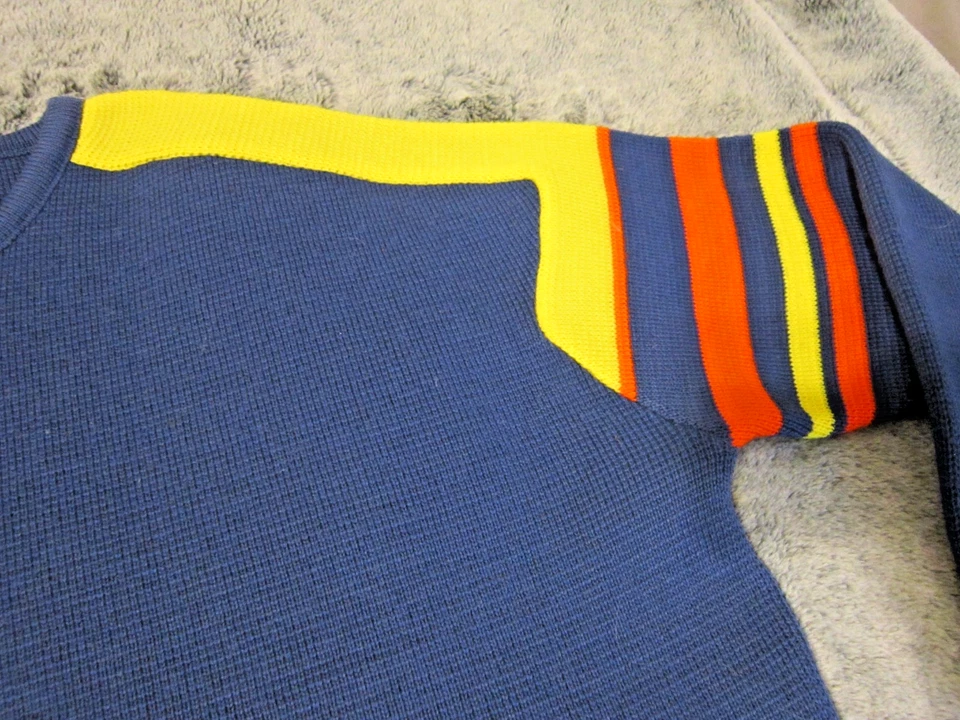 Vtg Demetre Pure Virgin Wool XL Ski Pullover Sweater - Image 4 of 4