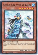 Yugioh - General Raiho of the Ice Barrier SDFC-EN015 1st Edition - Structure Dec