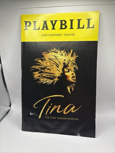 Tina: The Tina Turner Musical Broadway Playbill - January 2020 - OBC Must Have