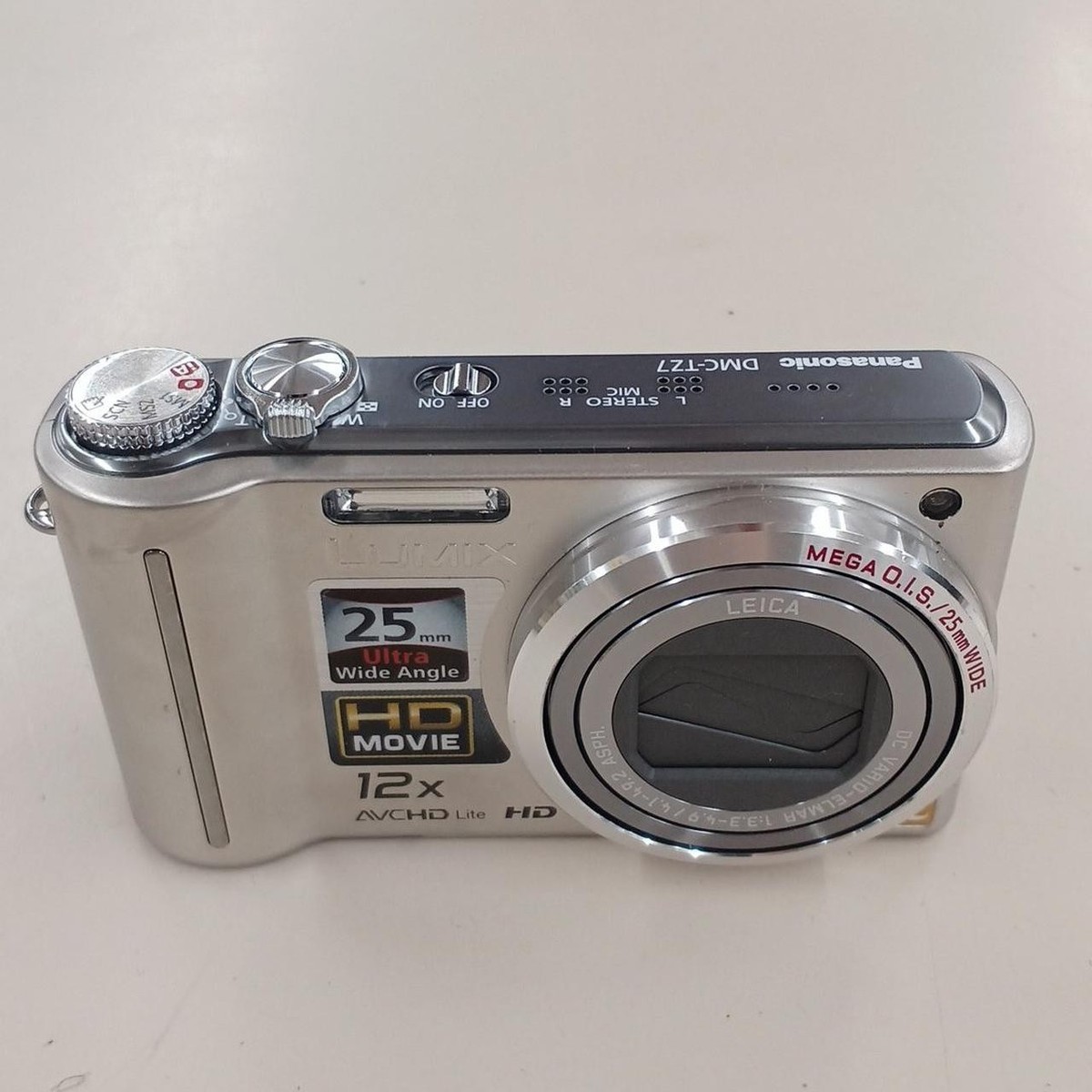 Panasonic DMC-TZ7 Digital Camera 10.1MP 12x Optical Zoom + 2