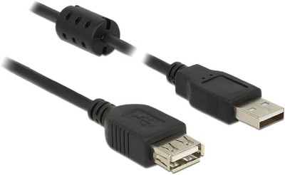 DeLOCK Extension Cable USB 2.0 Type A Male to USB 2.0 Type A Female 3.0 m Black
