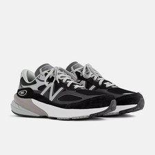 New Balance Made in USA 990v6 M990BK6 Sneakers Men's Black White Lifestyle Shoes