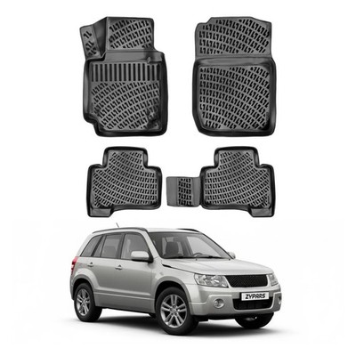 Floor Mats Liner for Suzuki Vitara 2005-2014 TPE All Weather