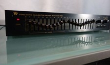 10 Band Stereo Graphic Equalizer + Pre Amplifier Phono Aux Wangine WVQ 600 Pro