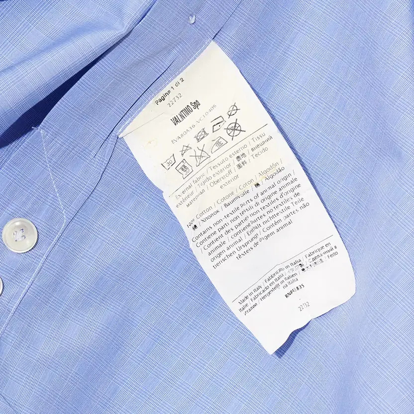 Valentino Men's Shirt, Size 41, Pre-Owned thumbnail 5