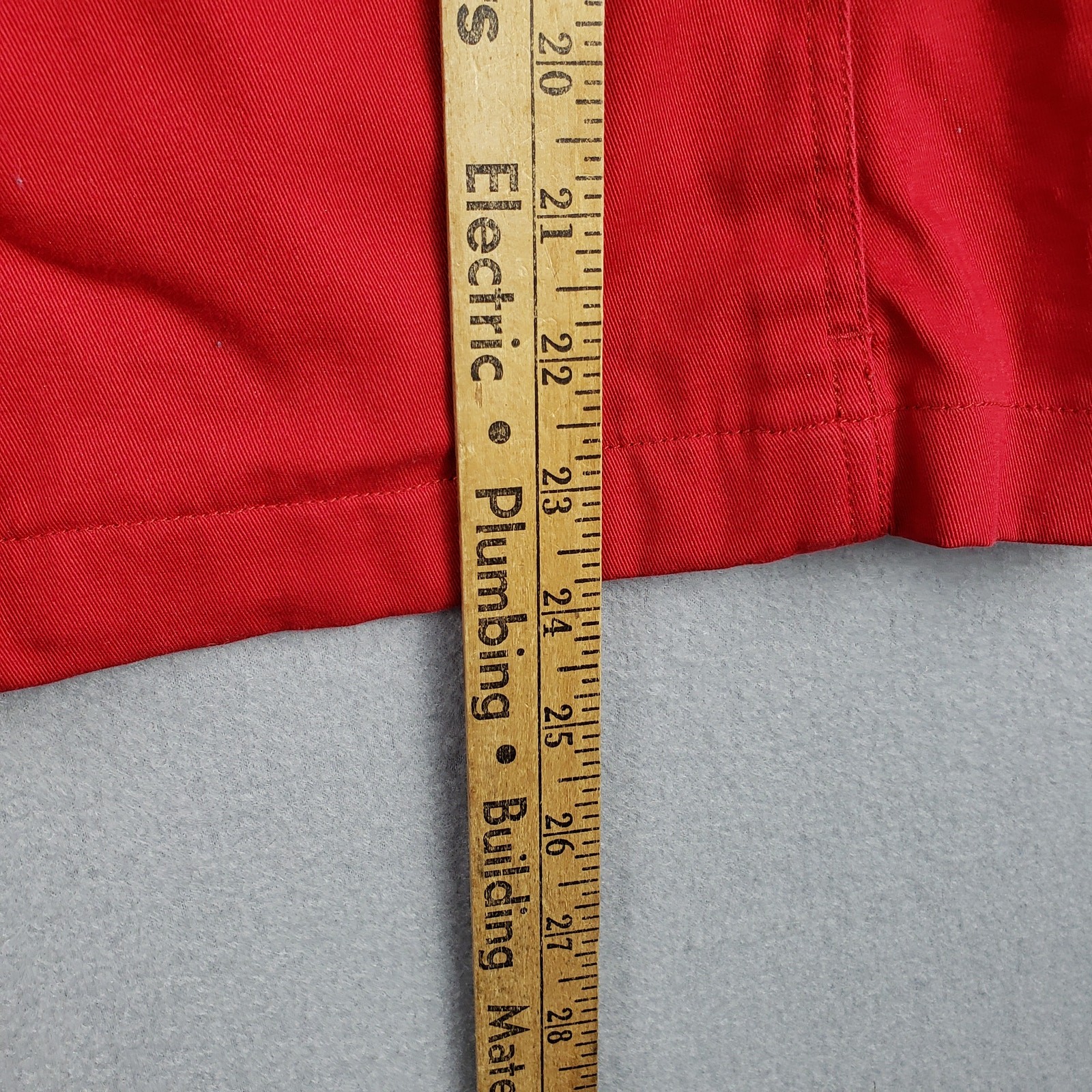 Pendleton Size M Button Up Shacket Red 100% Cotto… - image 5