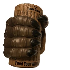 Jack Links Mug Beef Jerky Sasquatch Hand Plastic Display Advertising 9.25" Tall