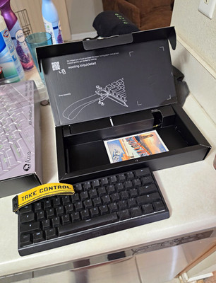 Wooting 60HE Mechanical Keyboard Black, English QWERTY (Standard) Layout
