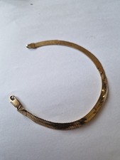 9ct Yellow Gold Herringbone Bracelet